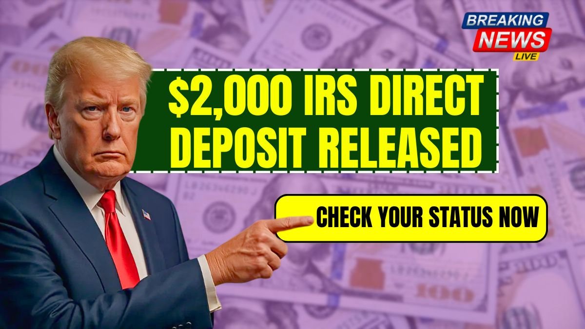 $2,000 IRS Direct Deposit of January Month Is Released – Check Your Status Now