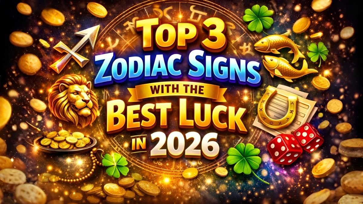 Top 3 Zodiac Signs with the Best Luck in 2026