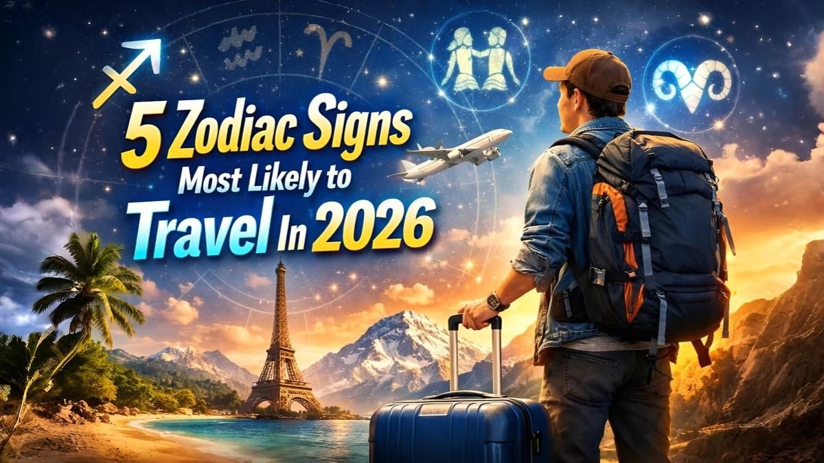 5 Zodiac Signs Most Likely to Travel In 2026