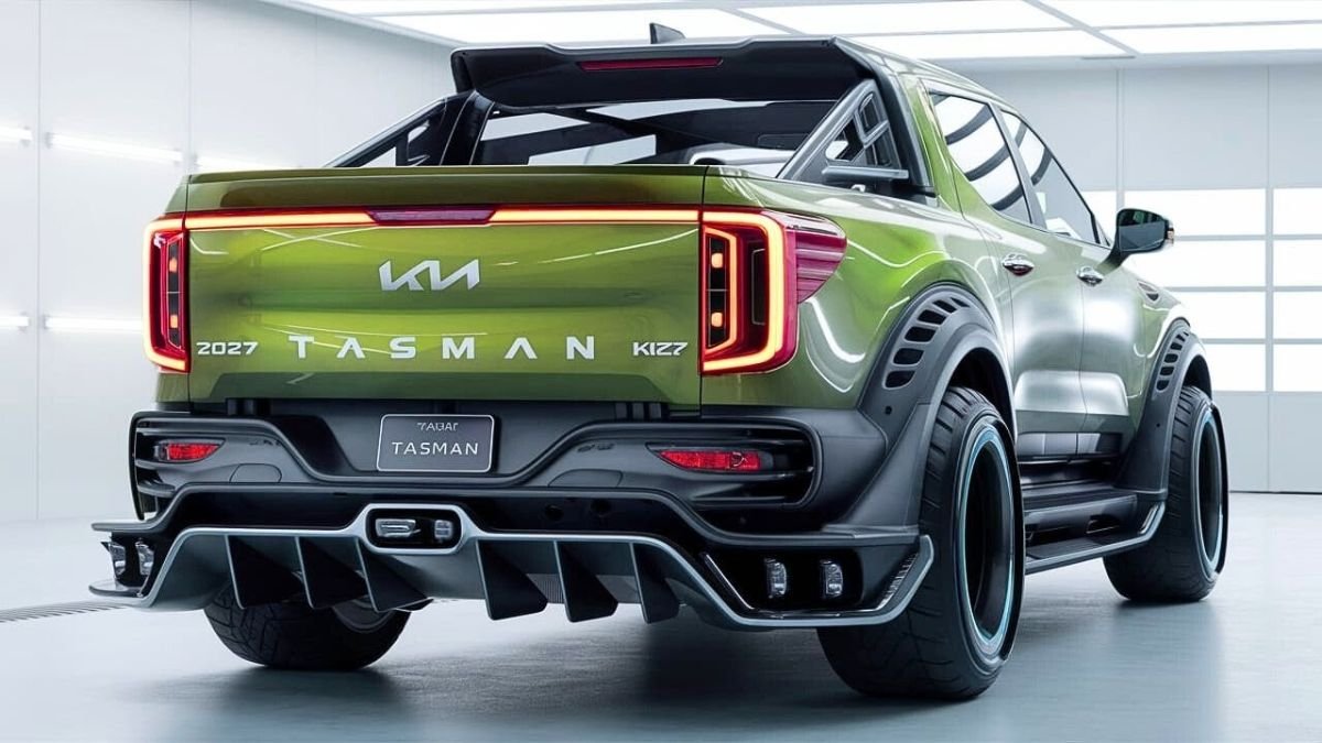 All-New 2026 Kia Tasman Pickup Revealed With Tough Looks and Advanced Technology