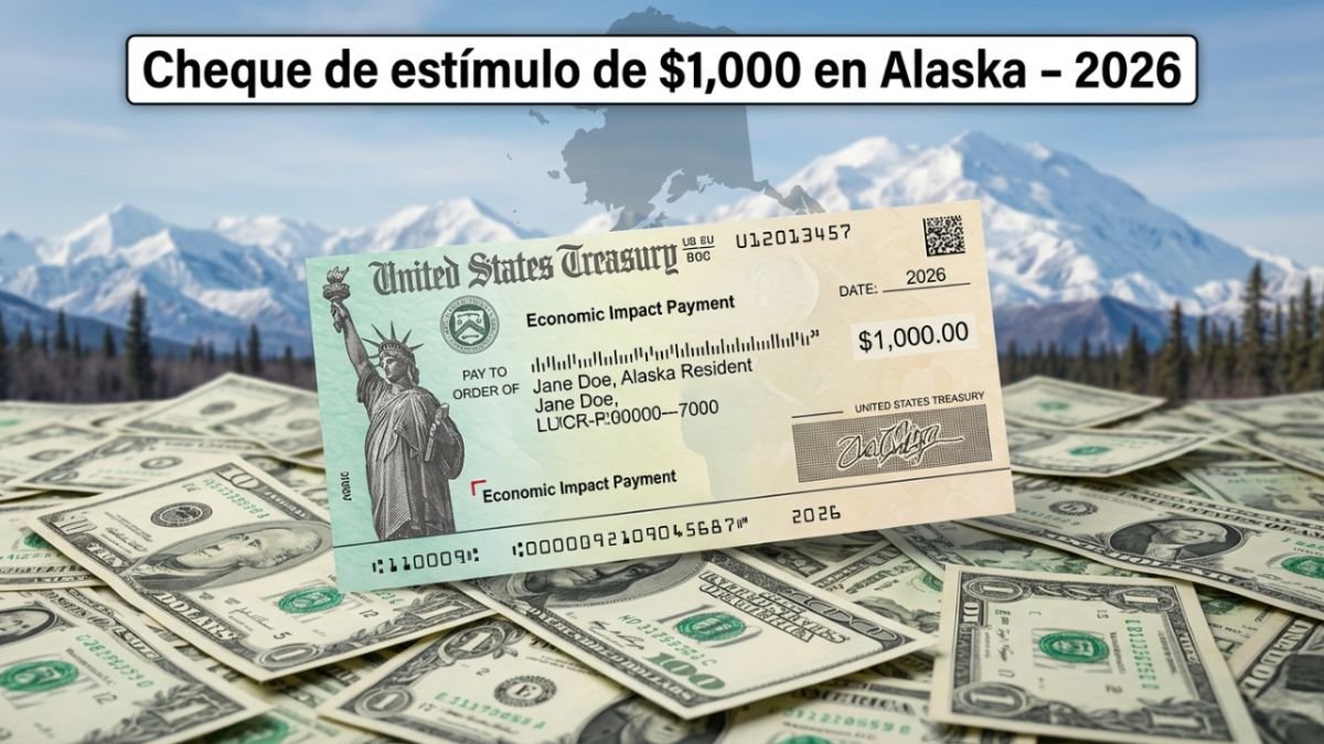 Cheque de estímulo de $1,000 en Alaska en 2026: ¿Quiénes son elegibles y cuándo se realizarán los pagos?