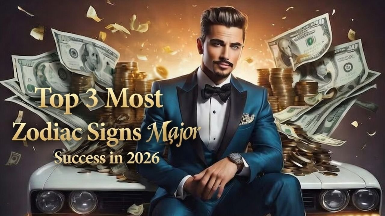 Top 3 Most Zodiac Signs Major Success in 2026